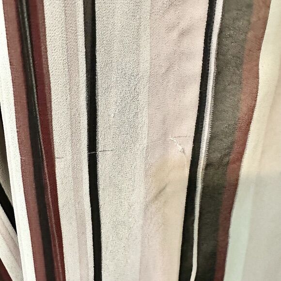 Torrid‎ Chiffon High-Low Kimono Stripped - Picture 11 of 16